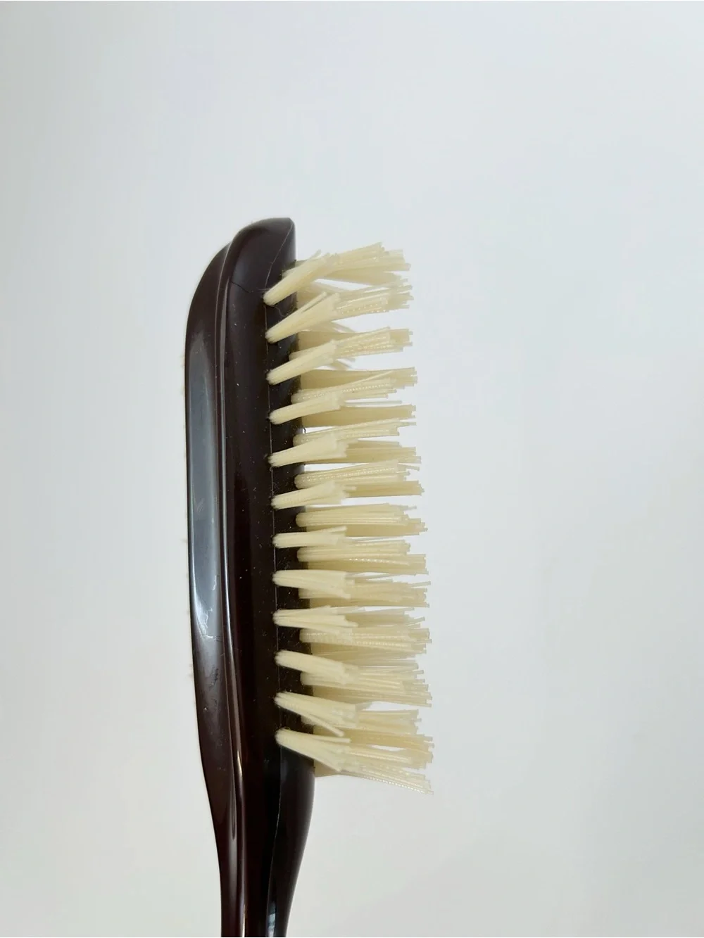 Vintage Avon Hair Brush Half Round Bristle Brown